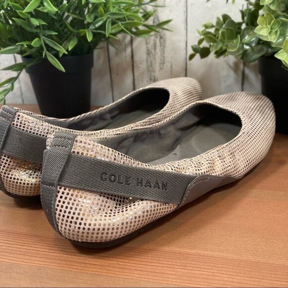Cole Haan Zerogrand Stagedoor Ballet Flats Size 5.5 - Picture 3 of 9
